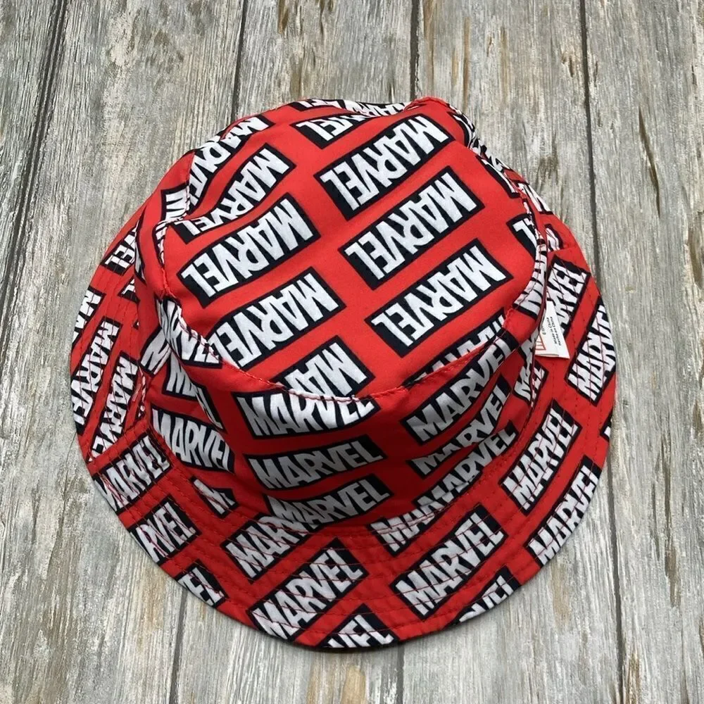 Marvel Kids Reversible Bucket Sun Hat Summer